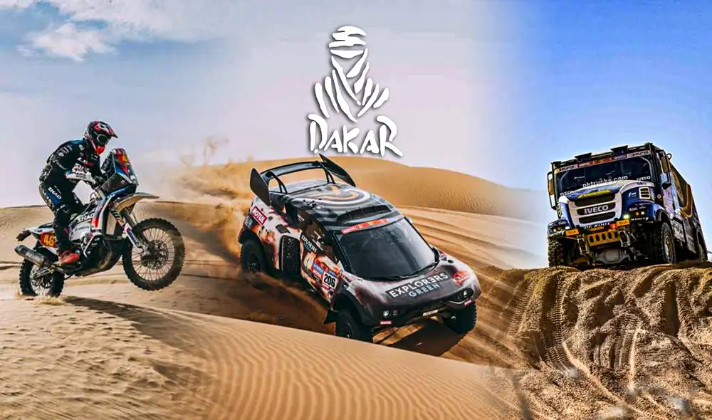 El Rally Dakar 2024 se disputará en Arabia Saudita en enero. Foto: composición LR/Dakar