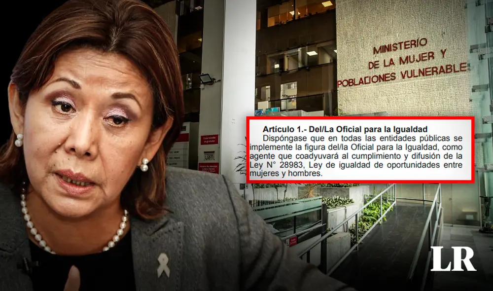 Titular del MIMP aseguró que no hay lugar en el país en el que n haya violencia hacia la mujer. Foto: composición de Jazmín Ceras/La República/Andina/El Peruano