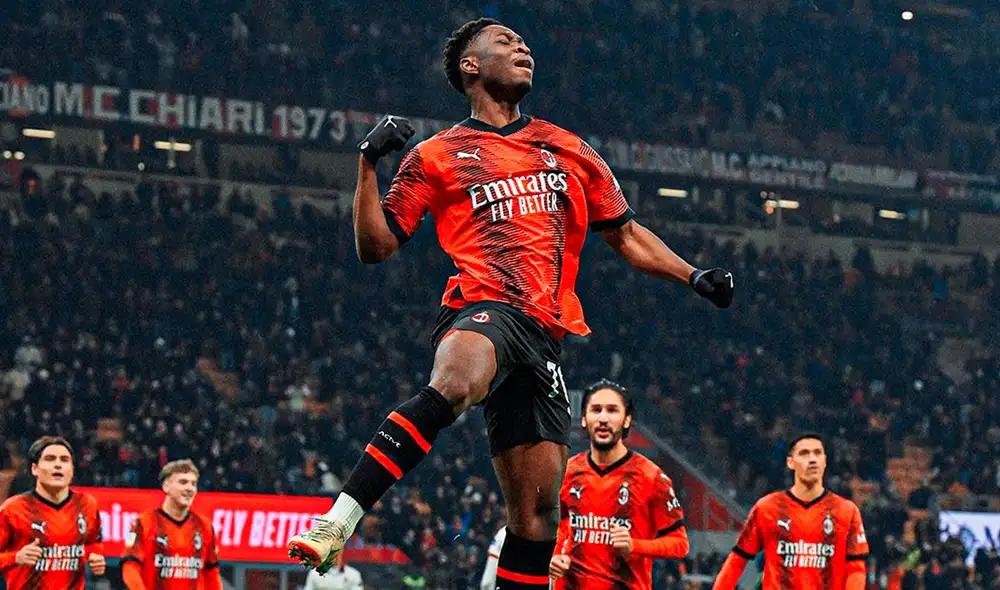 Chaka Traoré se estrenó como goleador con la camiseta de los rossoneros. Foto: AC Milan Chaka Traoré se estrenó como goleador con la camiseta de los rossoneros. Foto: AC Milan