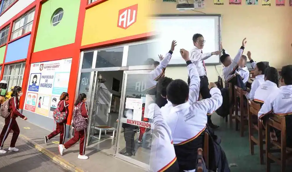 Menores que deseen continuar estudiando en sus colegios solo deberán presentar su DNI para realizar la matrícula. Foto: composición LR/Andina
