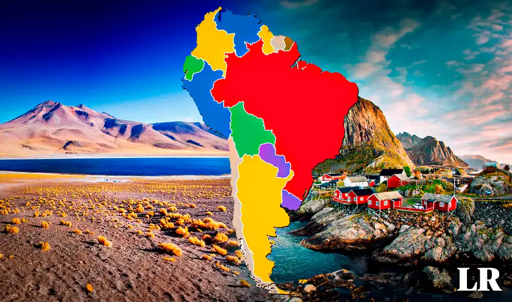 Los destinos ubicados en Sudamérica destacaron por su naturaleza, fauna y gastronomía. Foto: Gerson Cardoso/Composición LR Los destinos ubicados en Sudamérica destacaron por su naturaleza, fauna y gastronomía. Foto: Gerson Cardoso/Composición LR