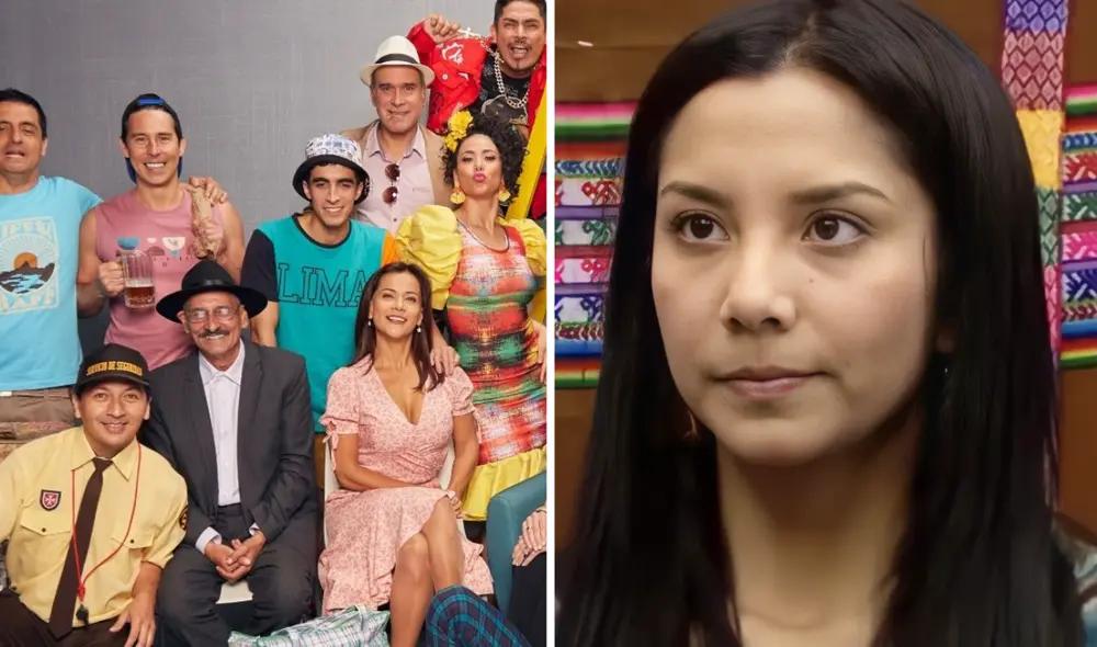 Grace Gonzales, personaje a cargo de Mayra Couto, fue una de las protagonistas en la era antigua de 'Al fondo hay sitio'. Foto: composición LR/AméricaTV Grace Gonzales, personaje a cargo de Mayra Couto, fue una de las protagonistas en la era antigua de 'Al fondo hay sitio'. Foto: composición LR/AméricaTV