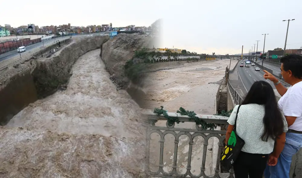 Fenómeno El Niño también influye en la crecida de los ríos. Foto: composición LR/Andina