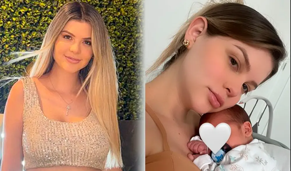 Brunella Horna también contó qué cuidados está teniendo luego de su cesárea. Foto: composición LR / Instagram Brunella Horna