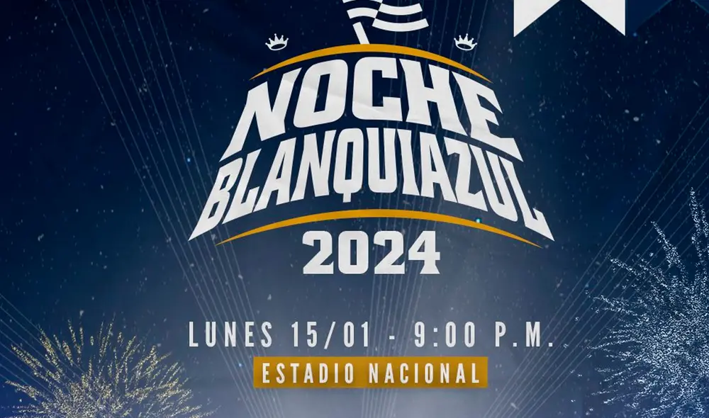 La Noche Blanquiazul 2024 se celebrará en el Estadio Nacional del Perú. Foto: Alianza Lima