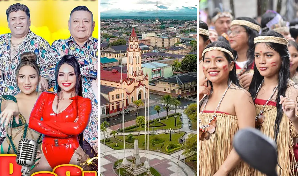 Iquitos se engalana con Explosión y Kaliente por su aniversario como puerto sobre el Amazonas. Foto: composición LR/Claudia Beltrán/Municipalidad de Maynas. Iquitos se engalana con Explosión y Kaliente por su aniversario como puerto sobre el Amazonas. Foto: composición LR/Claudia Beltrán/Municipalidad de Maynas.