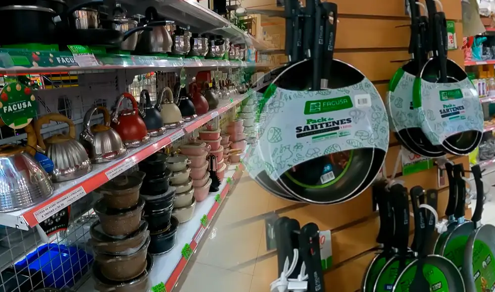 Este almacén de remates de Cercado de Lima se ha vuelto popular gracias al canal de YouTube El Wagi. Foto: composición LR/captura YouTube/El Wagi