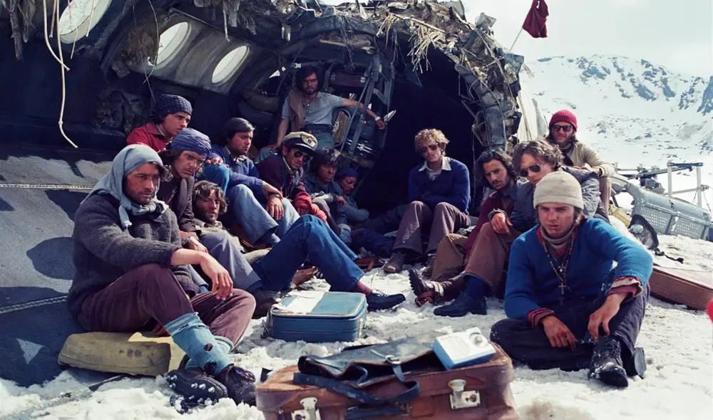 'La sociedad de la nieve' tiene una duración de 2 horas con 24 minutos. Foto: Netflix