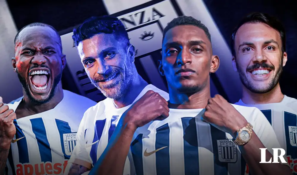 Alianza Lima cuenta con un renovado plantel de futbolistas extranjeros en comparación con el equipo del 2023. Foto: composición de Jazmín Ceras/La República Alianza Lima cuenta con un renovado plantel de futbolistas extranjeros en comparación con el equipo del 2023. Foto: composición de Jazmín Ceras/La República