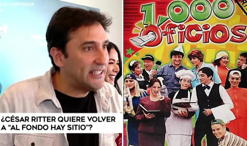 César Ritter interpretó al popular 'Lalo' en la serie de Panamericana Televisión. Foto: Composición LR/América Televisión.