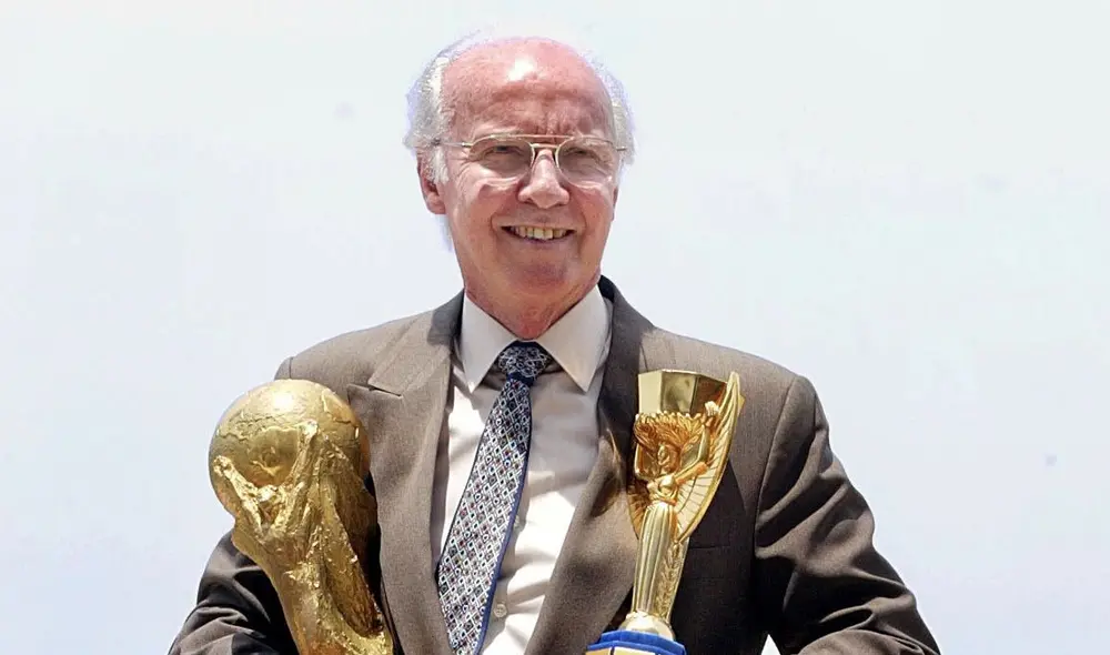 Mário Zagallo ganó dos mundiales como futbolista y dos como entrenador y asistente. Foto: FIFA