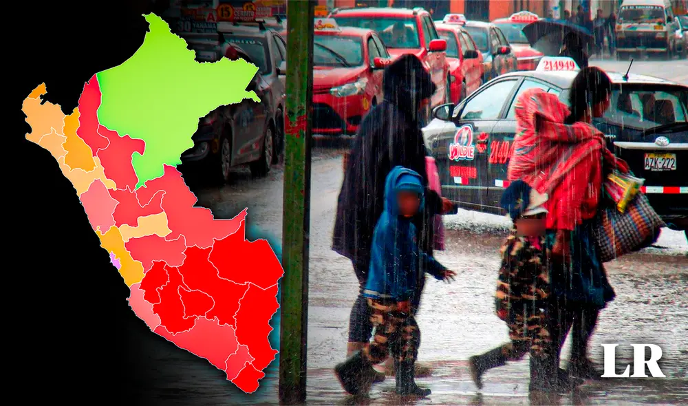 Yauyos, Huarochirí y Oyón serán algunas de las localidades afectadas por lluvias en Lima. Foto: composición Gerson Cardoso-LR/Andina