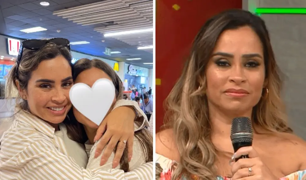 Ethel Pozo tiene dos hijas llamadas Doménica y Luana. Foto: Composición LR/Ethel Pozo/Instagram/Captura América TV