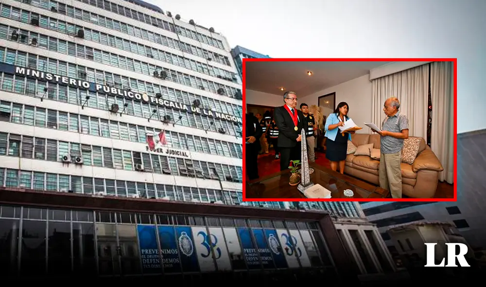 Fiscal Salazar realizó la diligencia contra Aníbal Torres en marzo de 2023. Foto: composición de Gerson Cardoso/La República