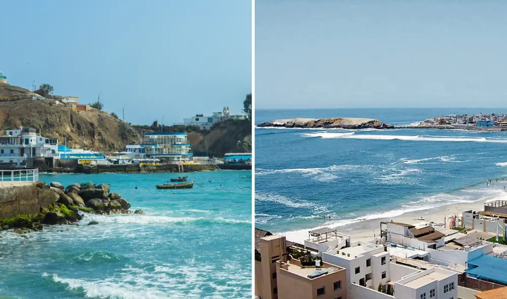 La playa más hermosa y limpia de Lima, según la IA, se localiza en el distrito de Santa María. Foto: composición LR/Octagon/Urbania