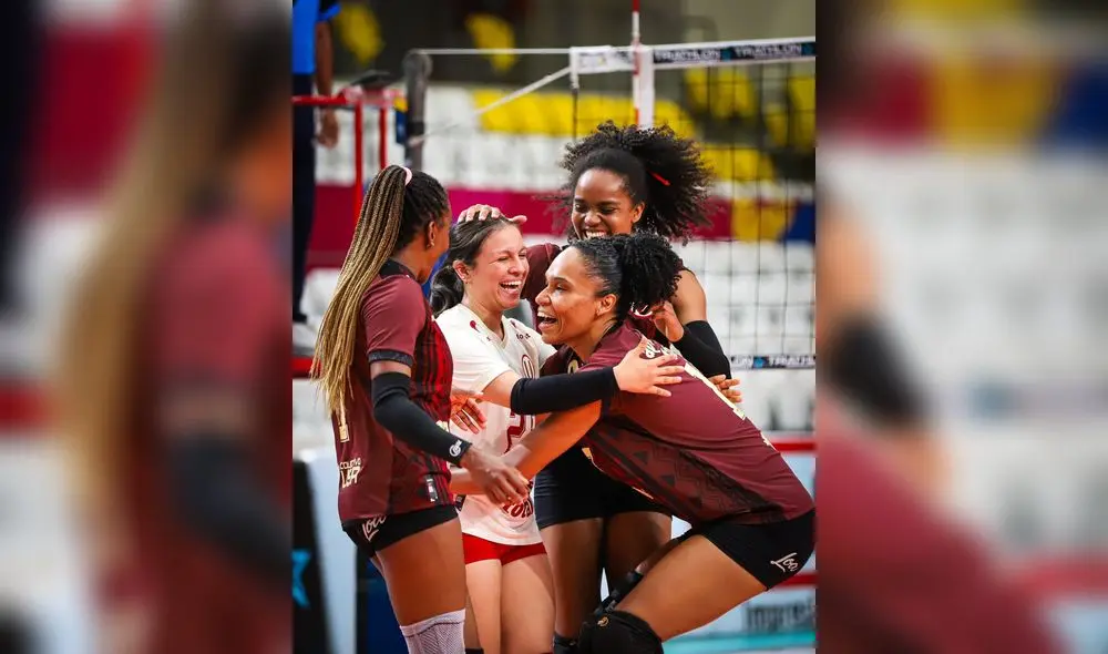 La 'U se alejó en el marcador rápidamente en cada set. Foto: X. La 'U se alejó en el marcador rápidamente en cada set. Foto: X.