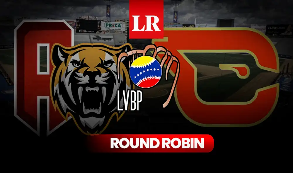 ¿Dónde ver Tigres de Aragua vs  Cardenales de Lara EN VIVO? Repasa los pitchers, canales de TV y horarios oficiales del juego entre bengalíes y crepusculares por el Round Robin de la LVBP 2023 - 24. Foto: composición LR/Cardenales