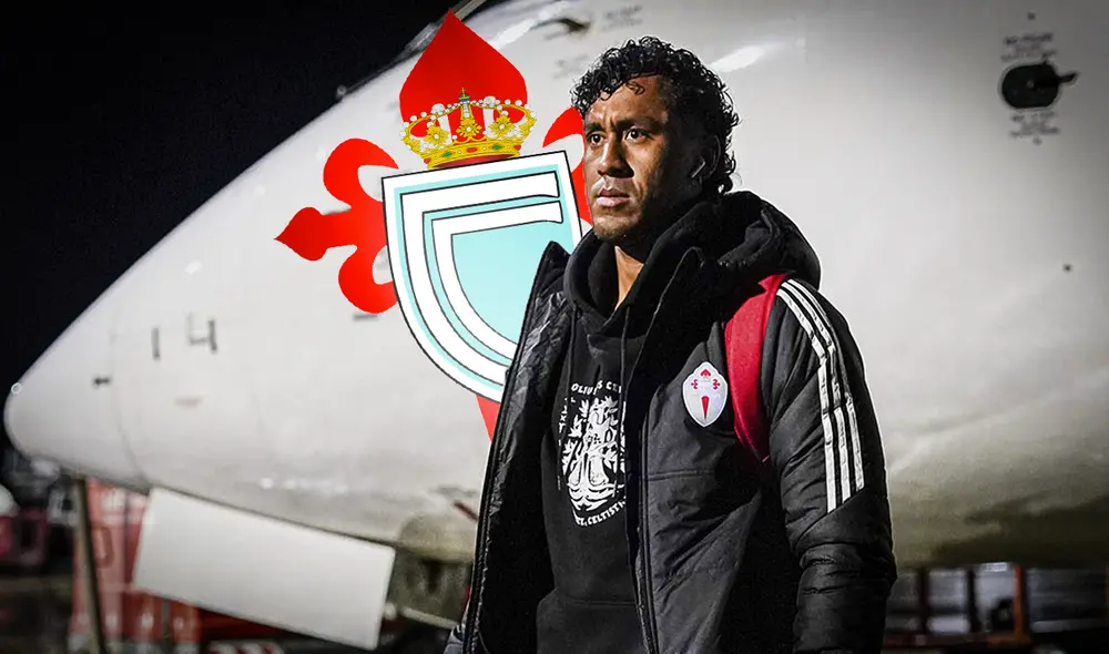 Renato Tapia fue titular en los últimos 5 partidos del Celta de Vigo por LaLiga. Foto: composición LR/Celta de Vigo