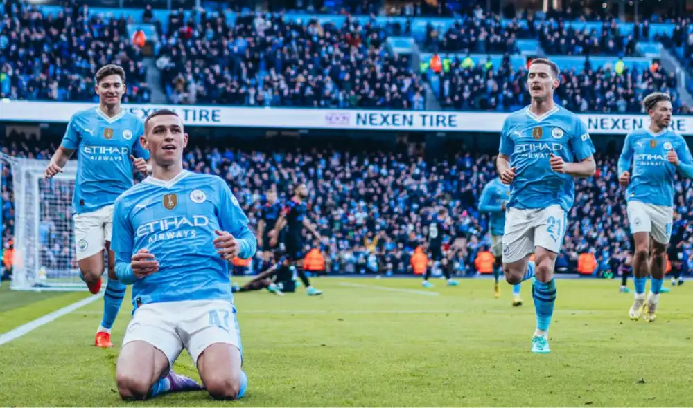 Los ciudadanos tuvieron problema para vencer a Huddersfield por la FA Cup. Foto: Manchester City