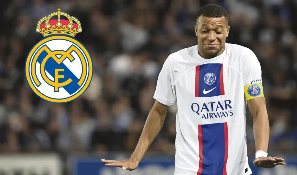 Kylian Mbappé ya rechazó al Real Madrid en el 2022, cuando renovó con el PSG. Foto: composición de LR/EFE Kylian Mbappé ya rechazó al Real Madrid en el 2022, cuando renovó con el PSG. Foto: composición de LR/EFE