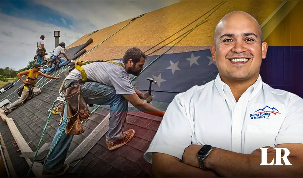 Ortega es del estado de Bolívar, en Venezuela, donde comenzó trabajando en minería. Foto: composición LR/unitedroofingandexteriors/Instagram