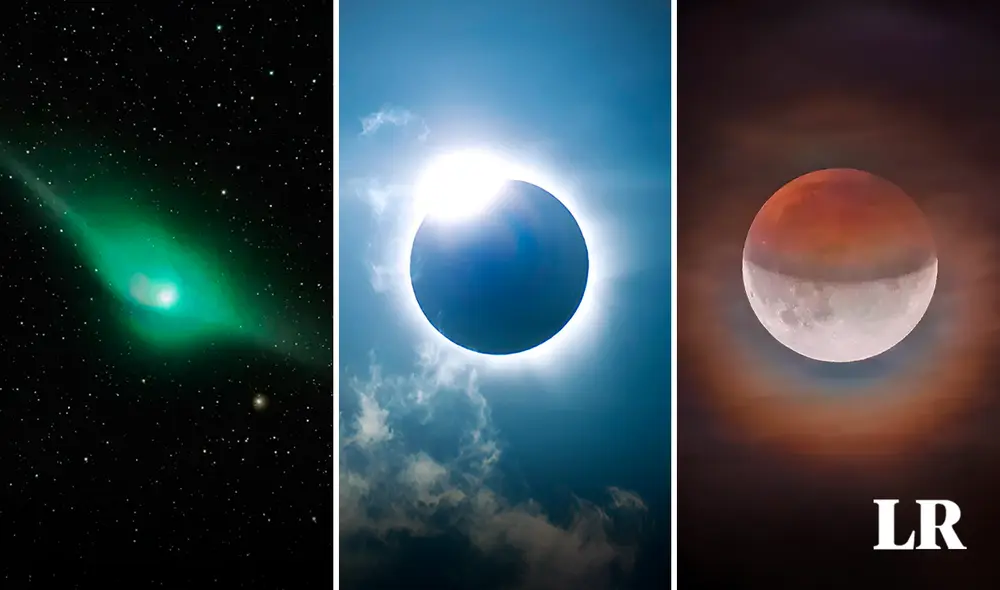 Cometas y eclipses serán los principales eventos astronómicos del 2024. Foto: composición de Jazmín Ceras/ La República
