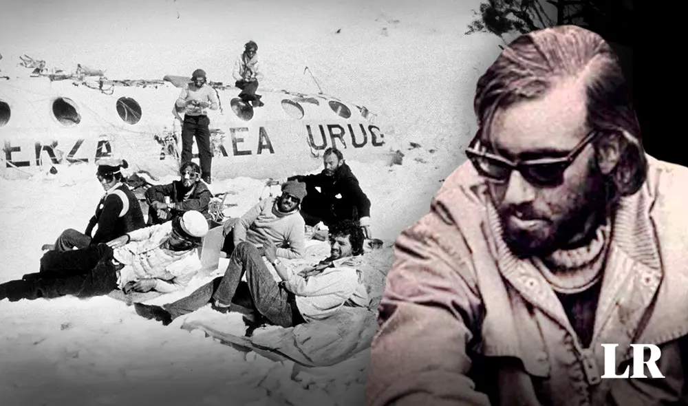 Fernando Parrano fue uno de los que caminó 10 días por los Andes y consiguió ayuda. Foto: composición de Jazmin Ceras/La República/Sociedad de la nieve/National Geographic