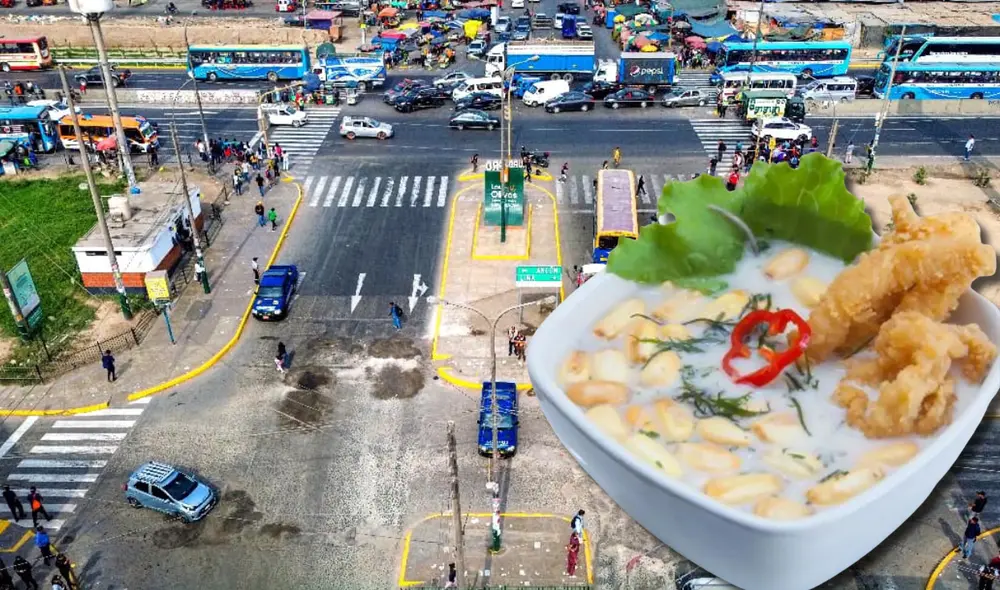 Además de leche tigre, disfruta del ceviche en este punto carretillero. Foto: composición LR/Municipalidad de Los Olivos