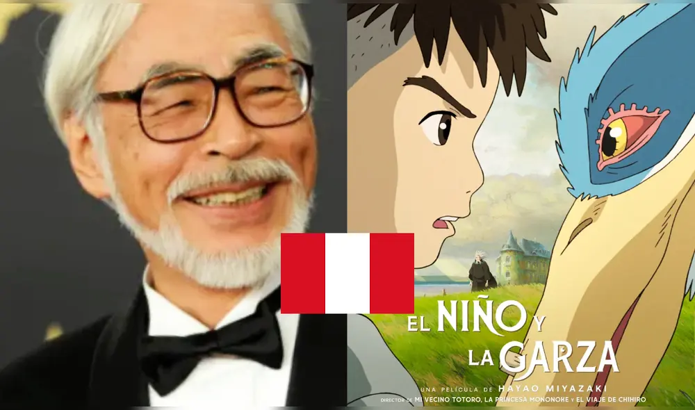 'El niño y la garza' le dio a Studio Ghibli su primer Globo de Oro en los 18 años que existe la categoría de mejor película animada. Foto: composición LR/AP/Studio Ghibli 'El niño y la garza' le dio a Studio Ghibli su primer Globo de Oro en los 18 años que existe la categoría de mejor película animada. Foto: composición LR/AP/Studio Ghibli