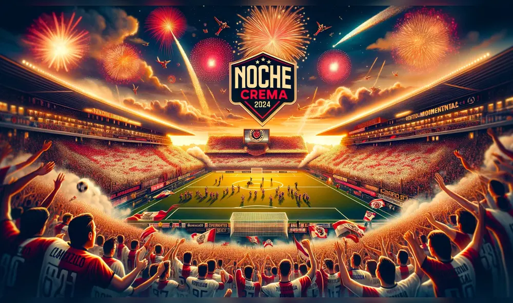 Celebración y pasión en la Noche Crema 2024: Universitario de Deportes listo para brillar. Foto: composición LR / IA