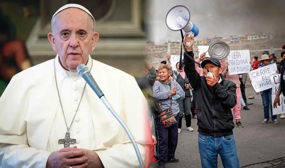 "Pienso en las numerosas crisis políticas en diversos países del continente americano, con su carga de tensiones y formas de violencia que agudizan los conflictos sociales", dijo el papa Francisco. Foto: composición LR/Andina/LR "Pienso en las numerosas crisis políticas en diversos países del continente americano, con su carga de tensiones y formas de violencia que agudizan los conflictos sociales", dijo el papa Francisco. Foto: composición LR/Andina/LR