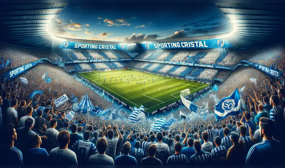 Sporting Cristal disputará la Liga 1 y la Copa Libertadores 2024. Foto: composición LR/IA