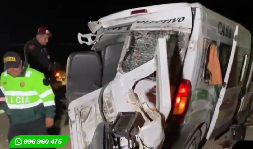 Aún no se confirma la identidad de los fallecidos. Foto: captura de video/Canal TeleTres/Facebook Aún no se confirma la identidad de los fallecidos. Foto: captura de video/Canal TeleTres/Facebook