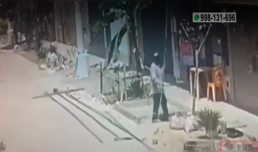 La PNP se encuentra realizando las investigaciones del caso. Foto: captura / América La PNP se encuentra realizando las investigaciones del caso. Foto: captura / América