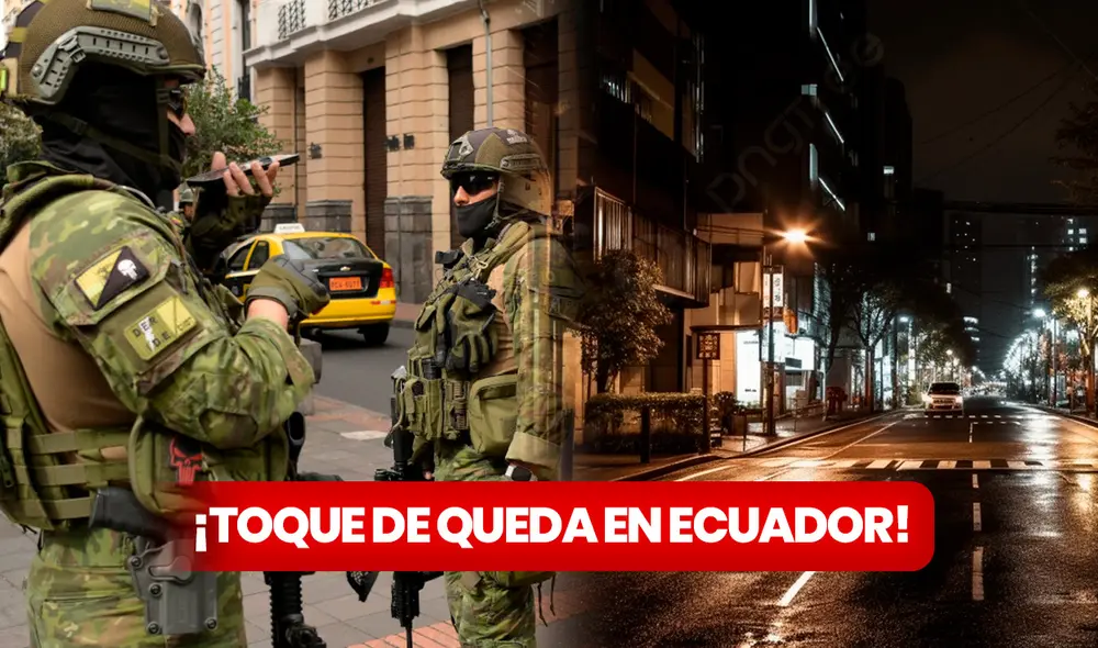 El toque de queda es parte del estado de excepción, como respuesta a graves amenazas que afectan a la seguridad pública y del Estado. Foto: composción LR / Primicia / Turismo EC El toque de queda es parte del estado de excepción, como respuesta a graves amenazas que afectan a la seguridad pública y del Estado. Foto: composción LR / Primicia / Turismo EC