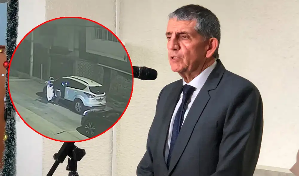 Ministro del Interior se pronunció respecto al asalto a la seguridad del hijo de Dina Boluarte. Foto: composición La República/Kevin García Ministro del Interior se pronunció respecto al asalto a la seguridad del hijo de Dina Boluarte. Foto: composición La República/Kevin García