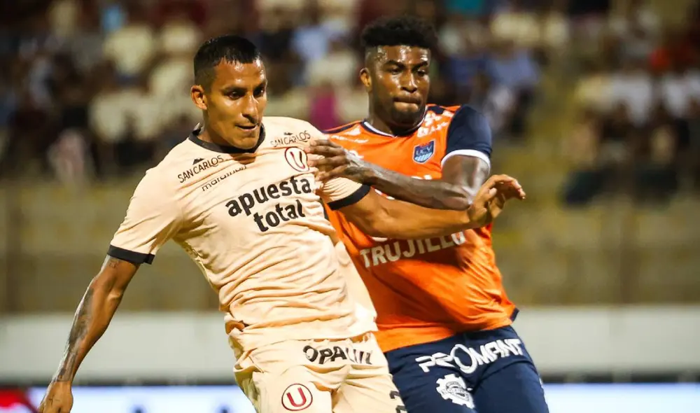 Alex Valera y Carlos Ascues arrancaron como titulares en el primer amistoso de la temporada 2024. Foto: Universitario