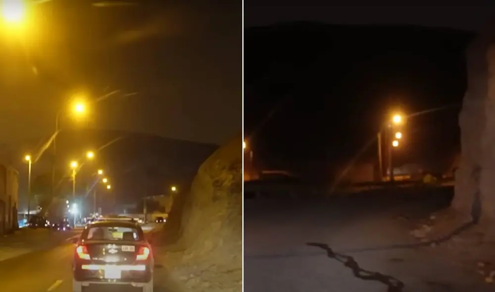 La carretera secreta no está asfaltada y tiene curvas peligrosas. Foto: composición captura YouTube Julito TV