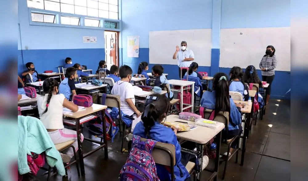 Inicio de clases en 2024 se retrasó debido a factores climatológicos en Lima y regiones. Foto: Andina Inicio de clases en 2024 se retrasó debido a factores climatológicos en Lima y regiones. Foto: Andina