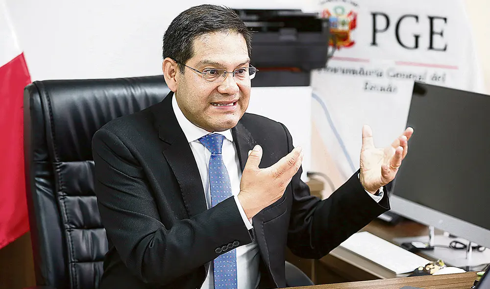 Interino. Javier Pacheco, designado por Dina Boluarte. Foto: difusión