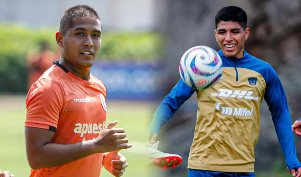 Roberto Siucho y Piero Quispe fueron parte de Universitario en el 2023. Foto: composición LR/archivo LR/Pumas Roberto Siucho y Piero Quispe fueron parte de Universitario en el 2023. Foto: composición LR/archivo LR/Pumas