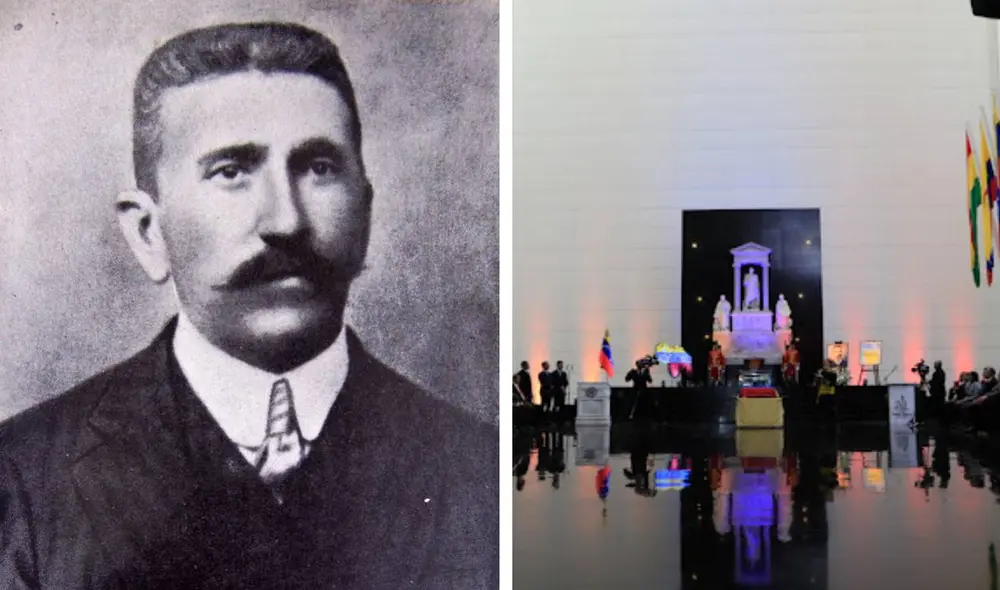 Los restos del general de brigada llegaron a Caracas el 9 de enero. Foto: composiciónLR/Gobierno de Miranda/Minec