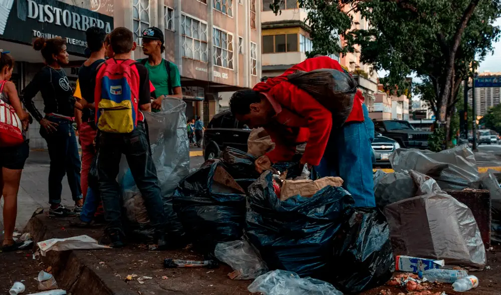En el 2023, cerca de 8 millones de venezolanos migraron para huir de la pobreza que azota su país. Foto: EFE