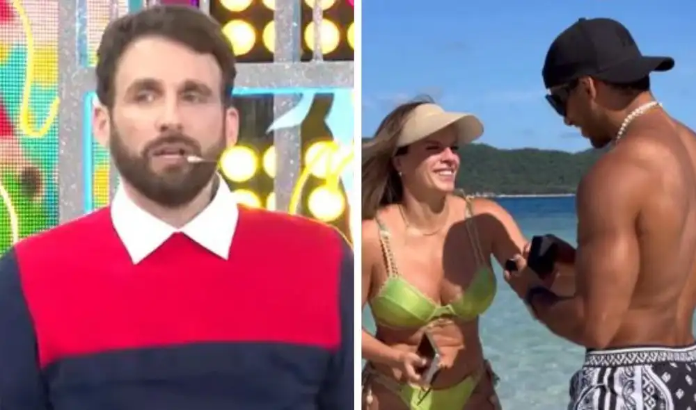 Rodrigo González está de vacaciones, por lo que no está conduciendo 'Amor y fuego' desde inicios de enero. Foto: composición LR/Captura Willax Tv/Alejandra Baigorria/Instagram