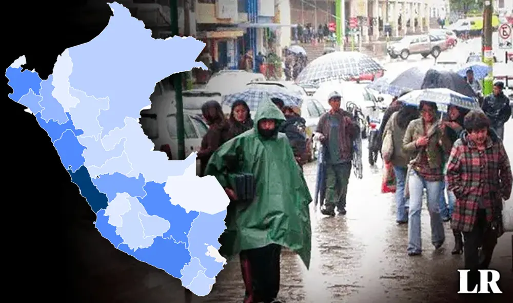 Lluvias persistirán a lo largo del territorio peruano, informó Senamhi. Foto: composición LR Lluvias persistirán a lo largo del territorio peruano, informó Senamhi. Foto: composición LR