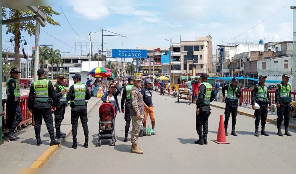 Mininter ordenó el envío de un contingente de la Diroes a la frontera con Ecuador. Foto: La República