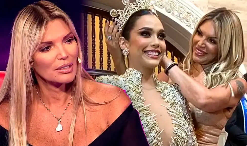 Jessica Newton coronó a Janick Maceta como miss Perú 2020. Foto: composición LR/Latina/difusión Jessica Newton coronó a Janick Maceta como miss Perú 2020. Foto: composición LR/Latina/difusión