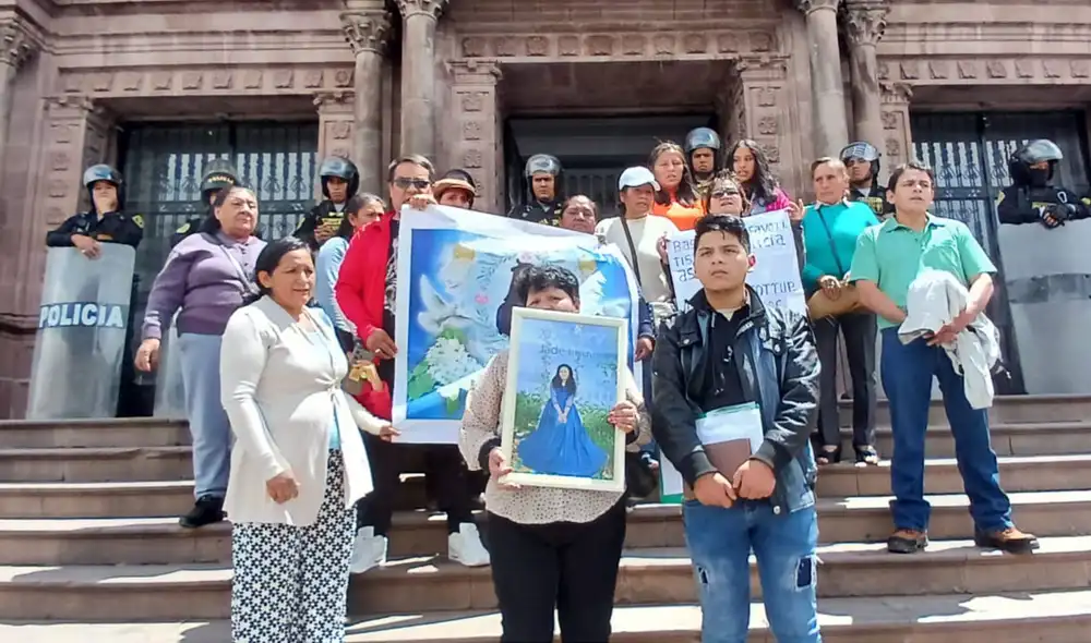 Familia realizó quejas contra la fiscal Gloria Yaqueto. Foto: Luis Álvarez