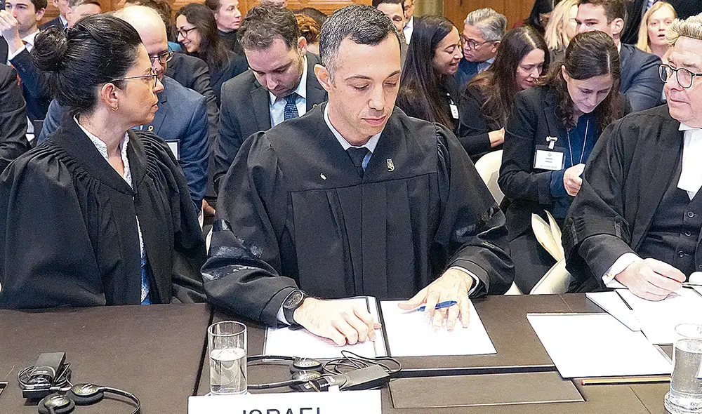 En manos de La Haya. La denuncia sudafricana pide medidas cautelares para los palestinos.Foto: EFE En manos de La Haya. La denuncia sudafricana pide medidas cautelares para los palestinos.Foto: EFE