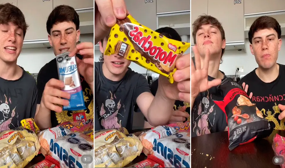 Los tiktoker quedaron convencidos que los dulces peruanos son una maravilla. Foto: composición LR/TikTok/@imaparise_ Los tiktoker quedaron convencidos que los dulces peruanos son una maravilla. Foto: composición LR/TikTok/@imaparise_